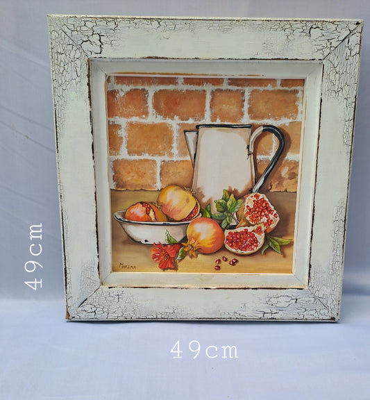 Original Artwork: "Pomegranate Still Life"