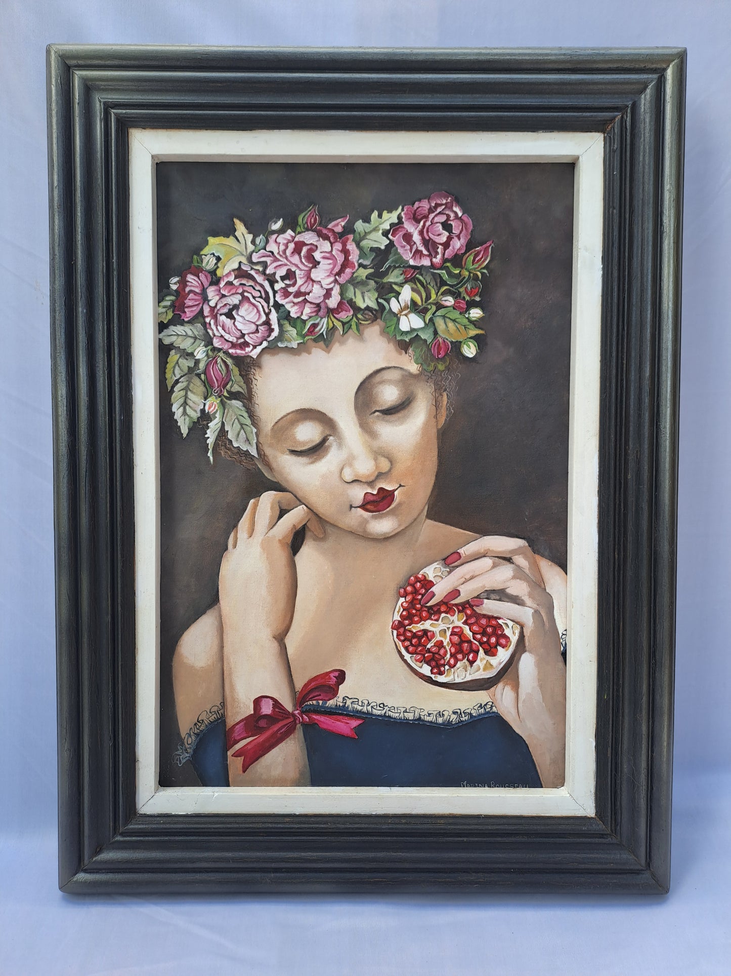 Original Artwork: "Pomegranate Muse"