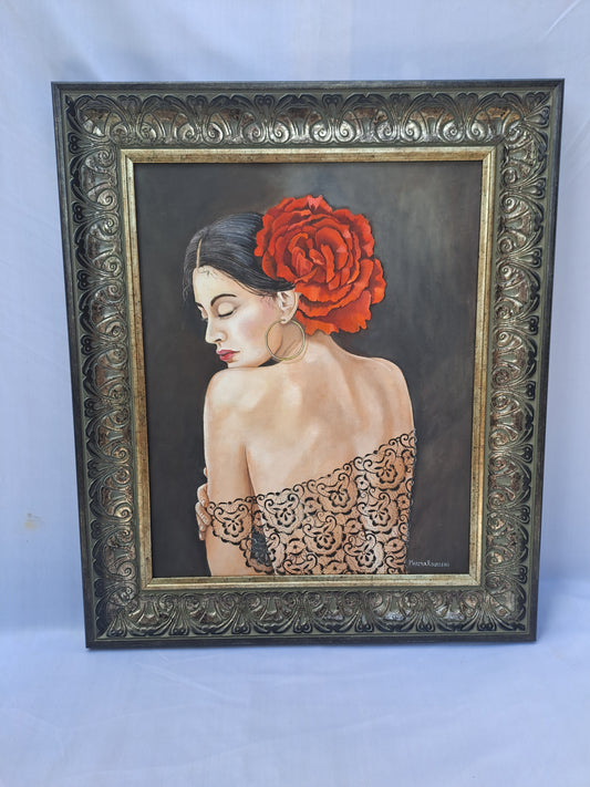 Original Artwork: "Scarlet Rose"