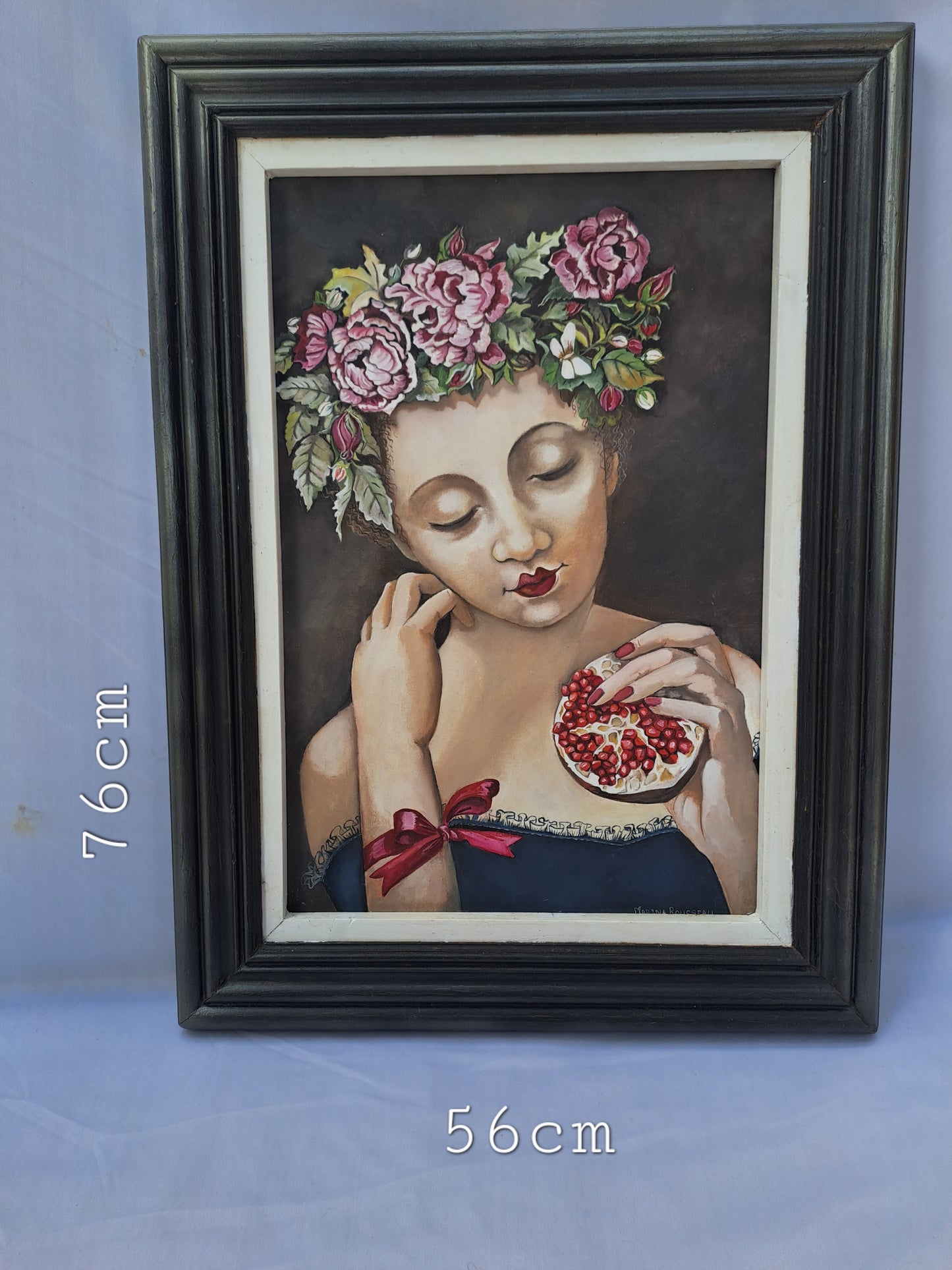 Original Artwork: "Pomegranate Muse"