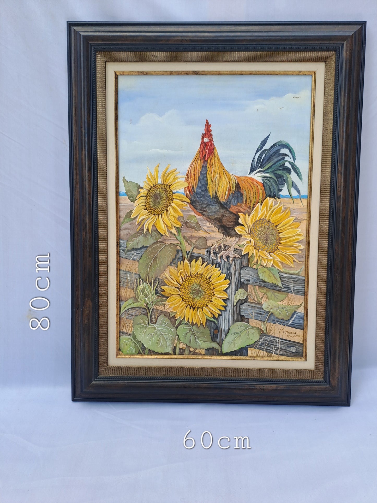 Original Artwork: "Early Morning Call from the Fields"