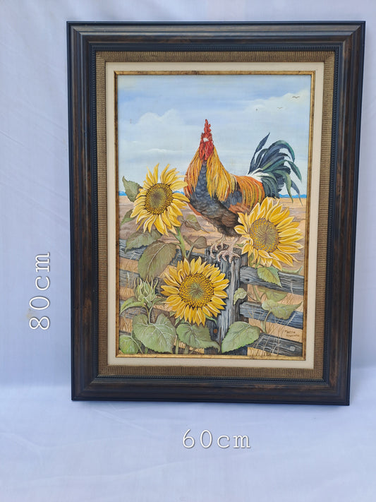 Original Artwork: "Early Morning Call from the Fields"