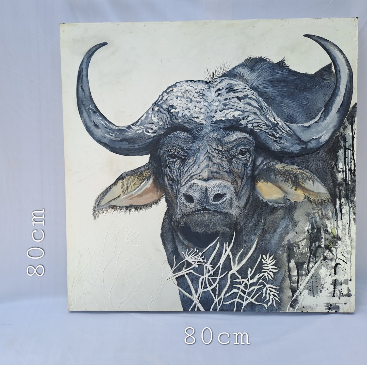 Original Artwork: "Patient Buffalo"