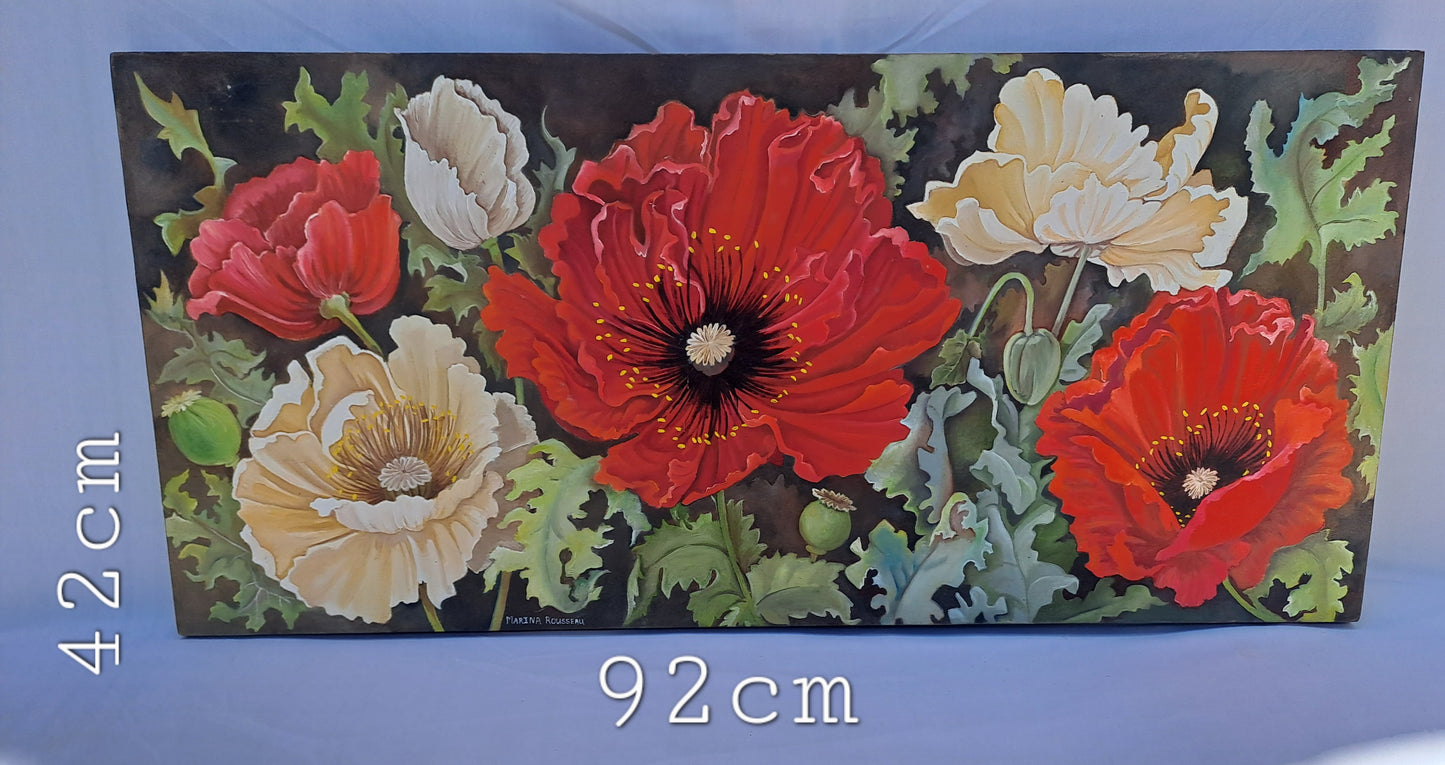 Original Artwork: "Poppies Garden"