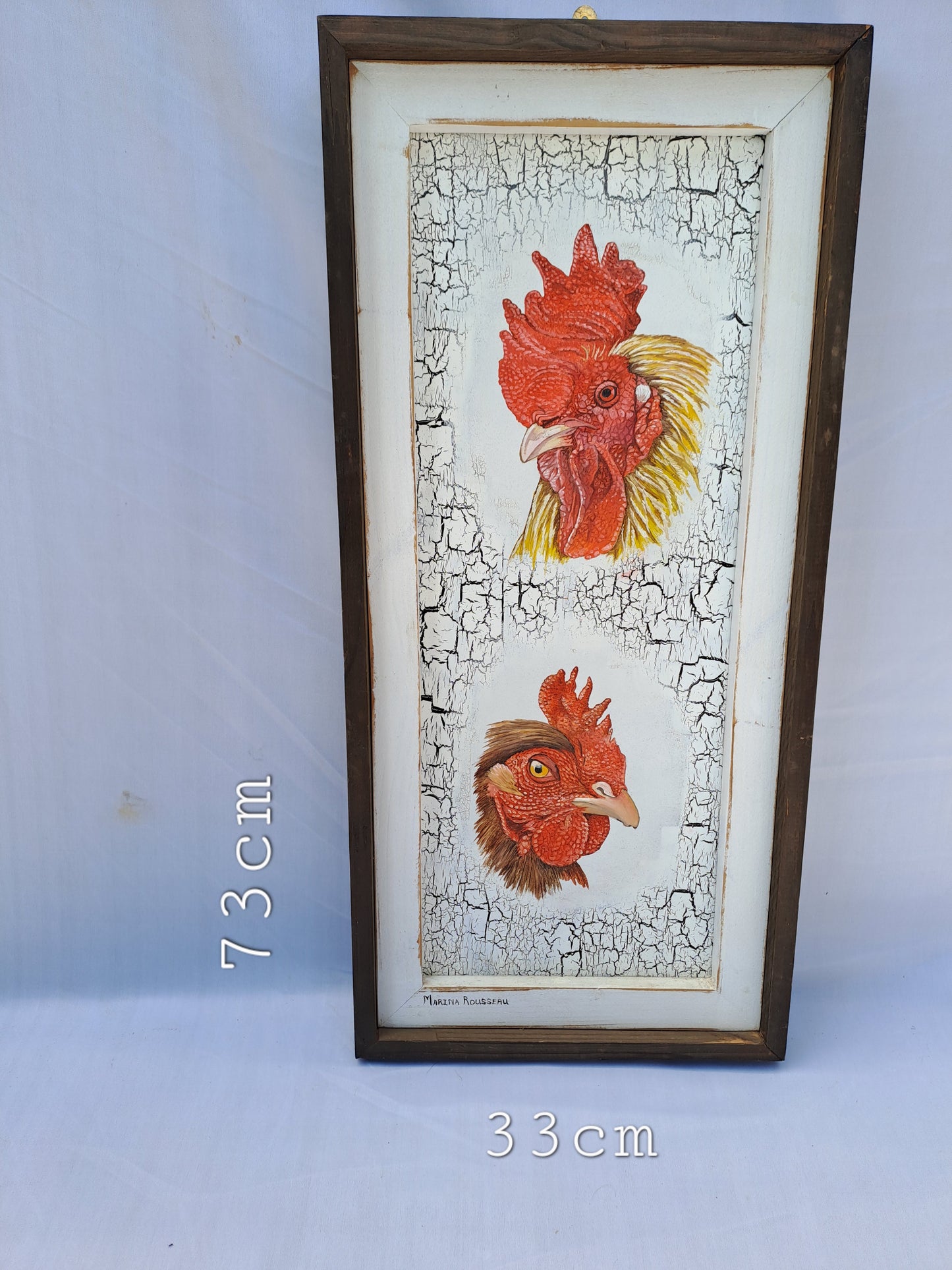 Original Artwork: "Sassy Rooster Portraits"