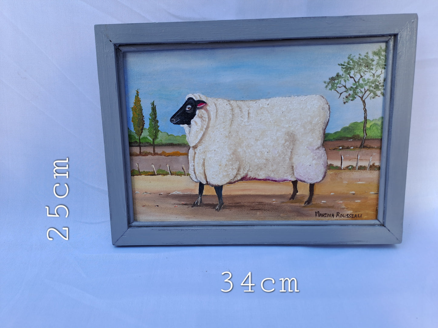 Original Artwork: "Karoo Sheep", (Farmyard Collection)