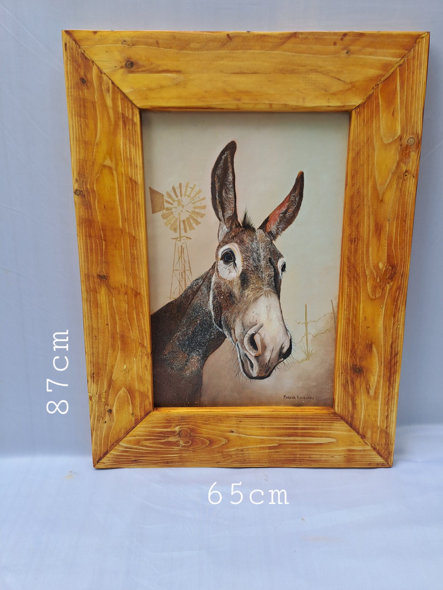 Original Artwork: "The Curious Donkey"