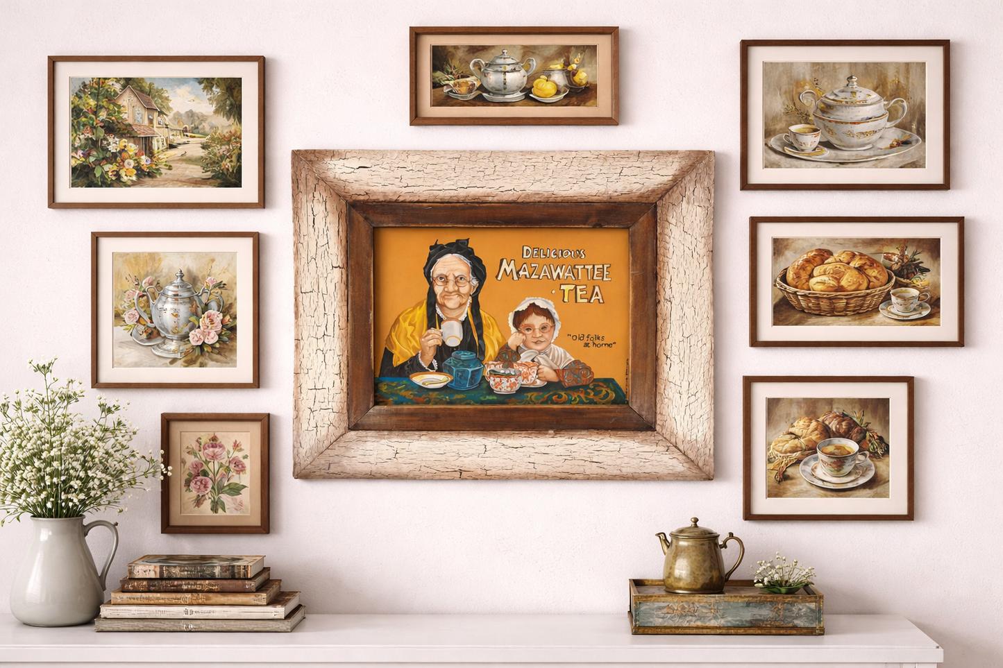 Original Artwork: "The Mazawattee Tea Memories"