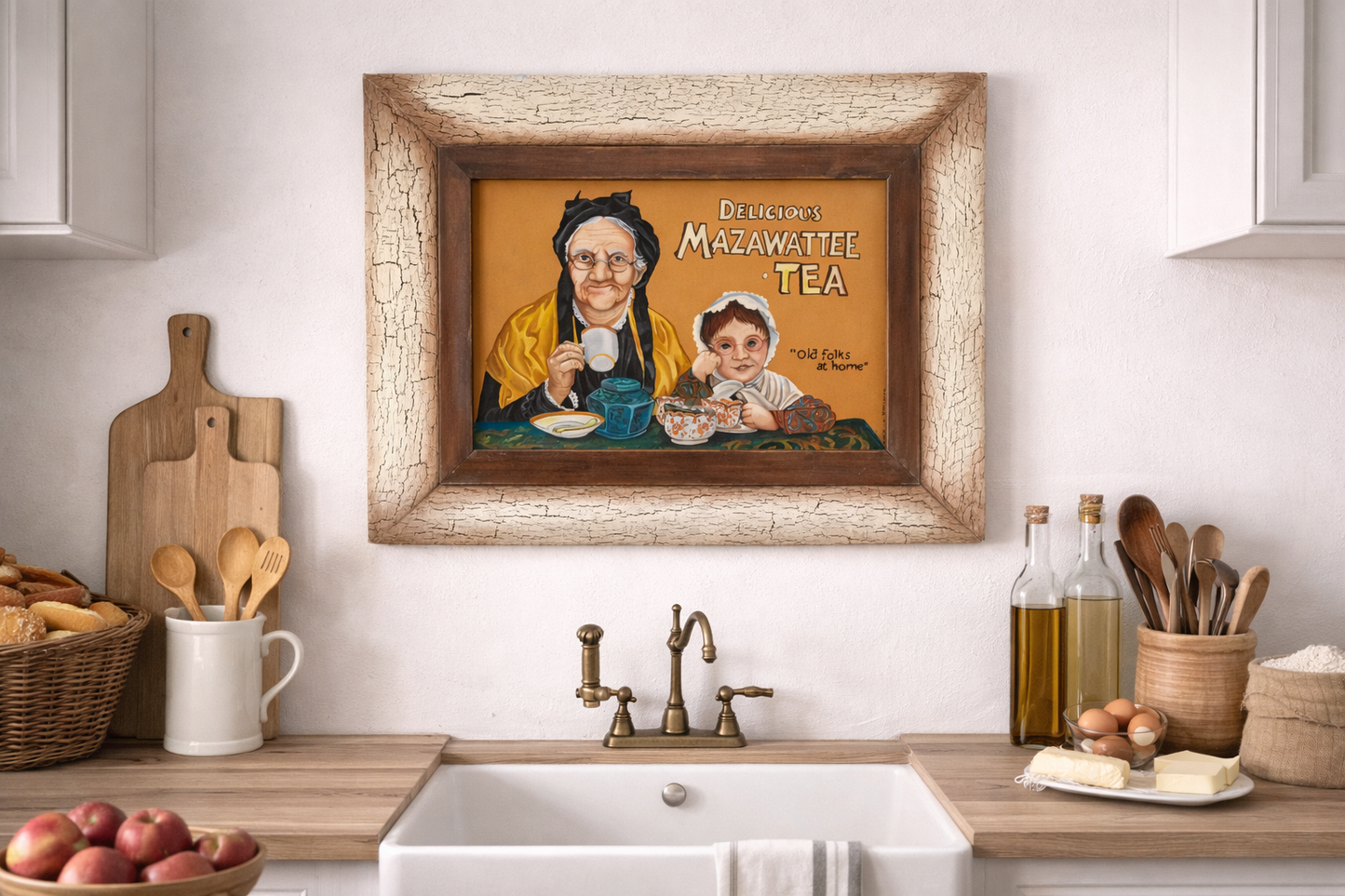Original Artwork: "The Mazawattee Tea Memories"