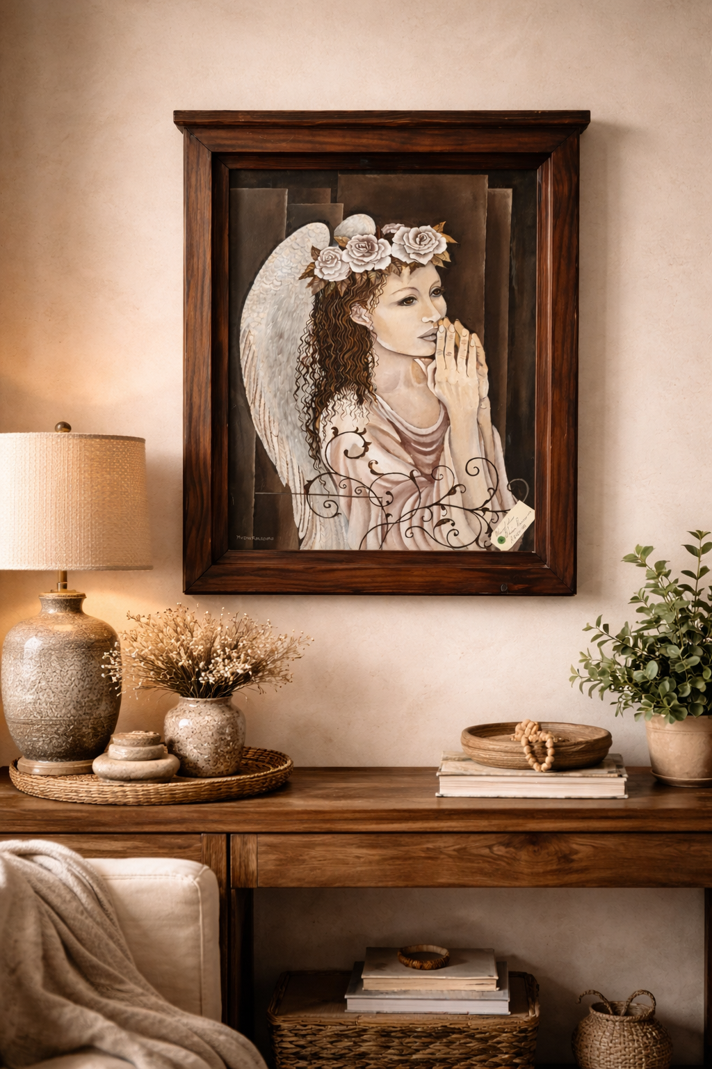 Original Artwork: "Angel of Quiet Reflection"