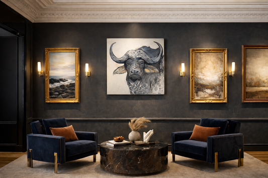 Original Artwork: "Patient Buffalo"