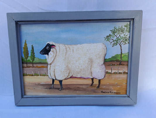 Original Artwork: "Karoo Sheep", (Farmyard Collection)