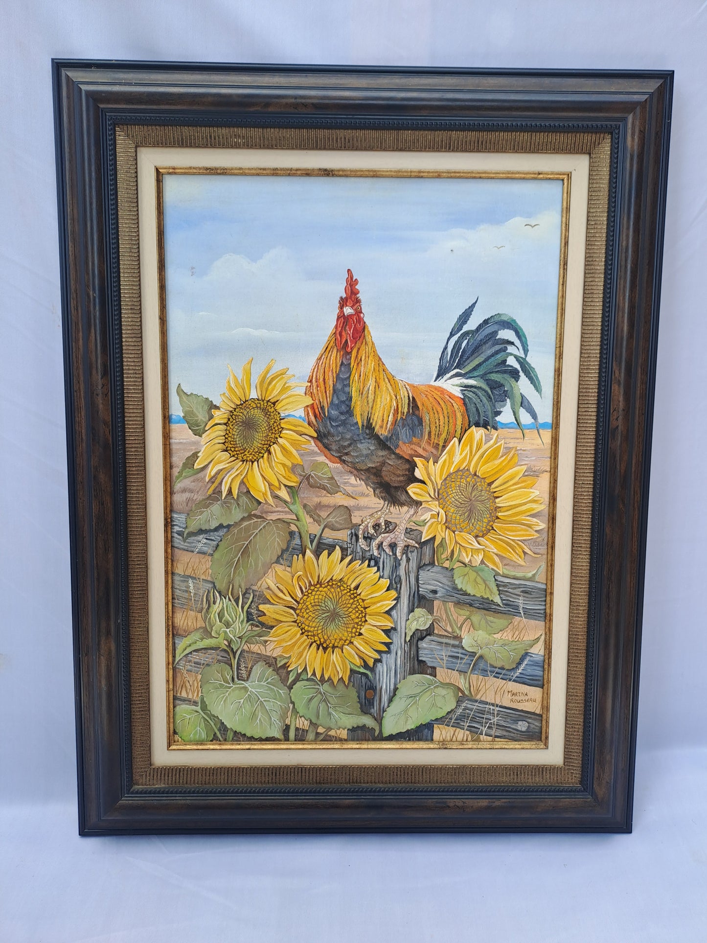 Original Artwork: "Early Morning Call from the Fields"