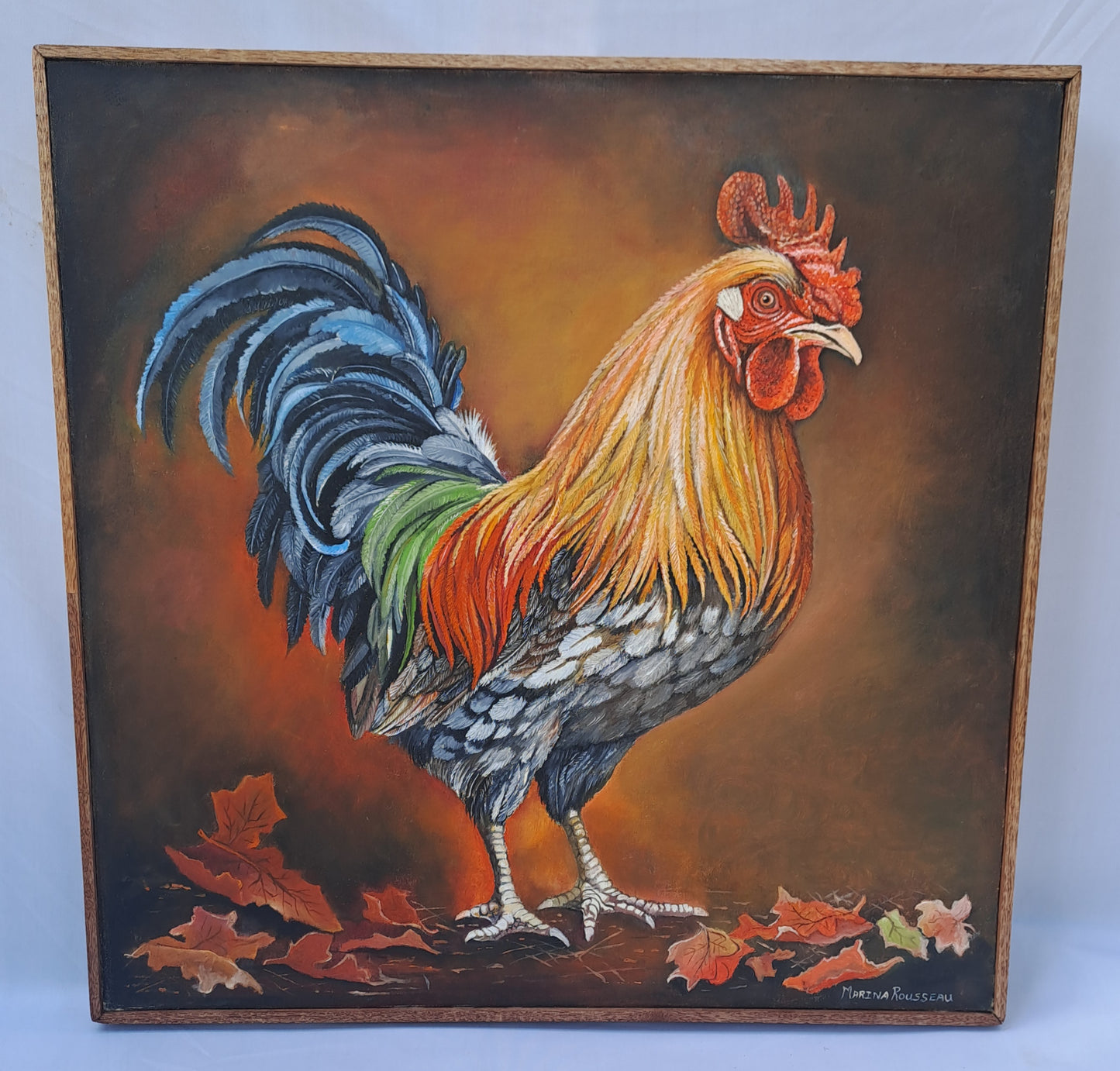 Original Artwork: "Autumn Rooster"