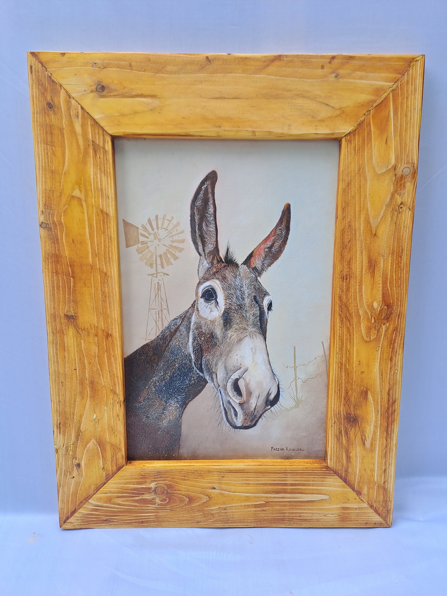 Original Artwork: "The Curious Donkey"
