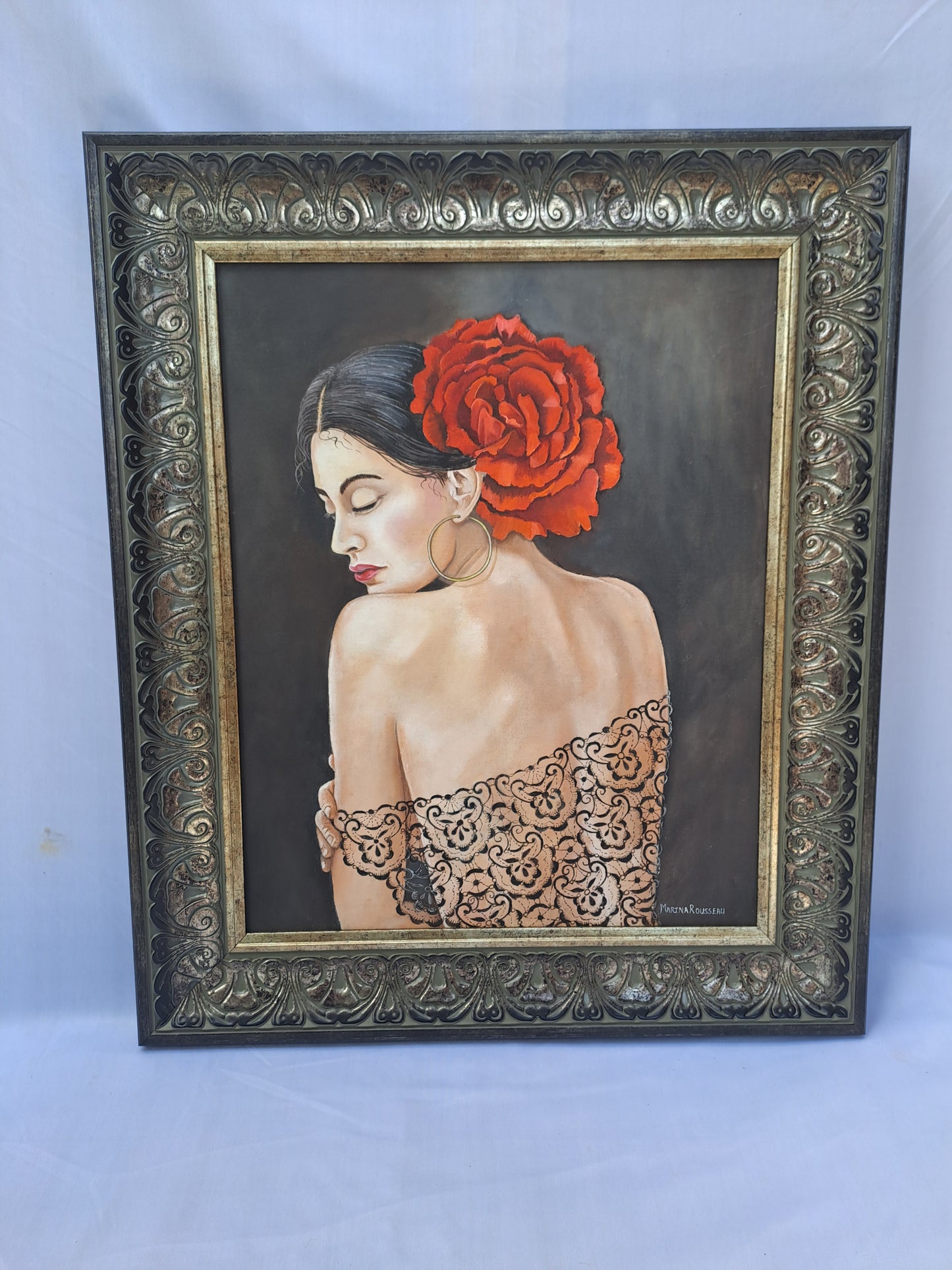 Original Artwork: "Scarlet Rose"