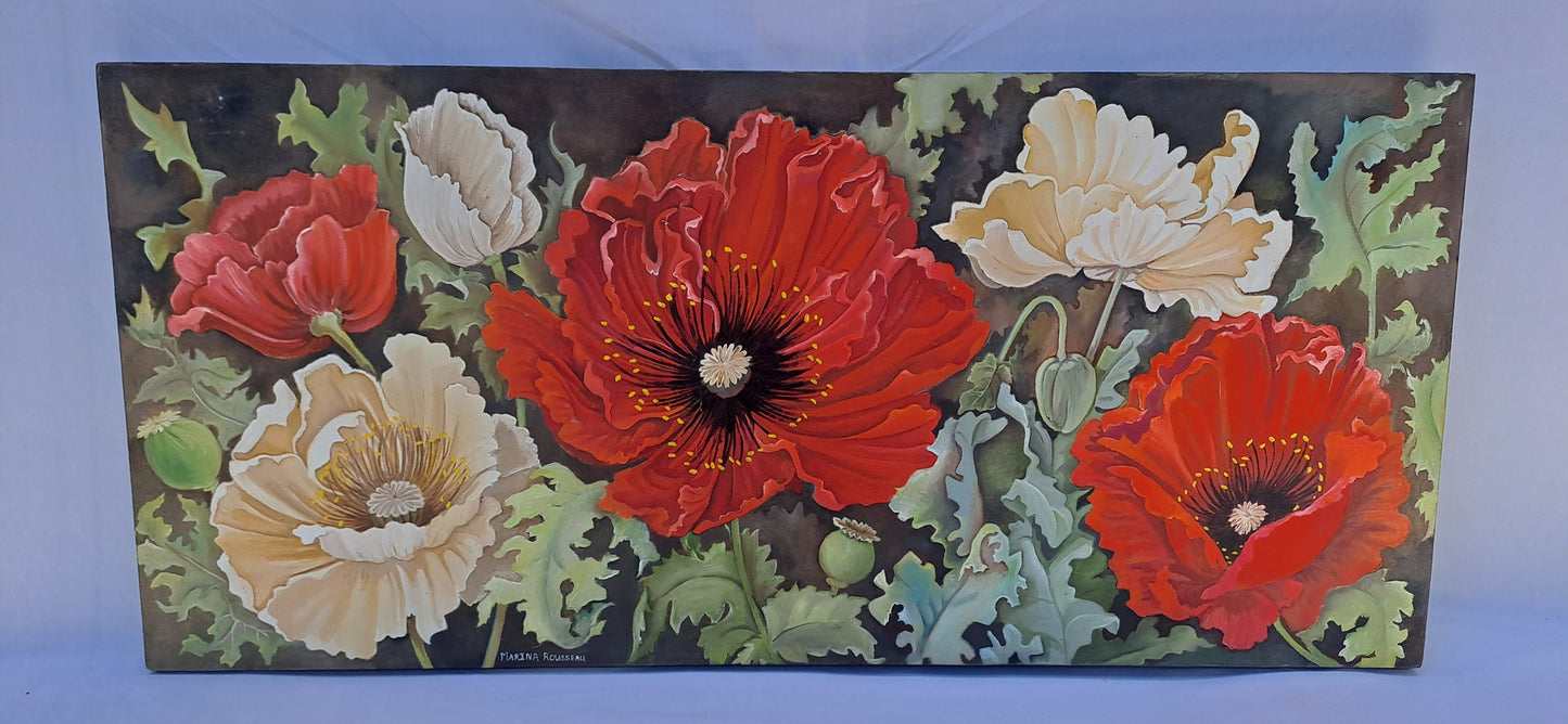 Original Artwork: "Poppies Garden"