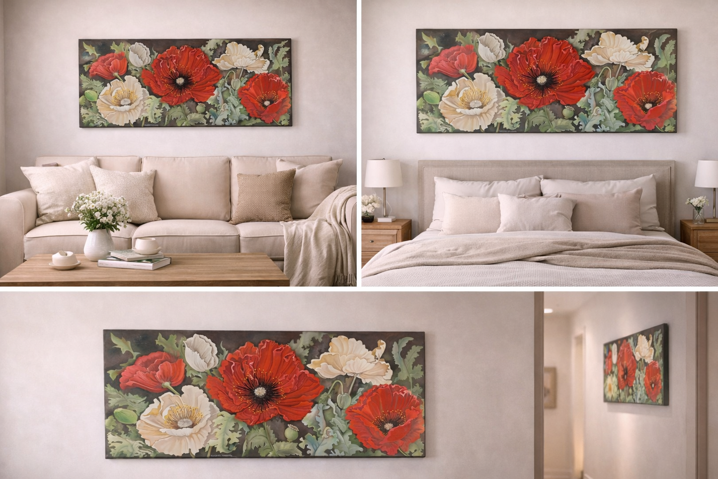 Original Artwork: "Poppies Garden"